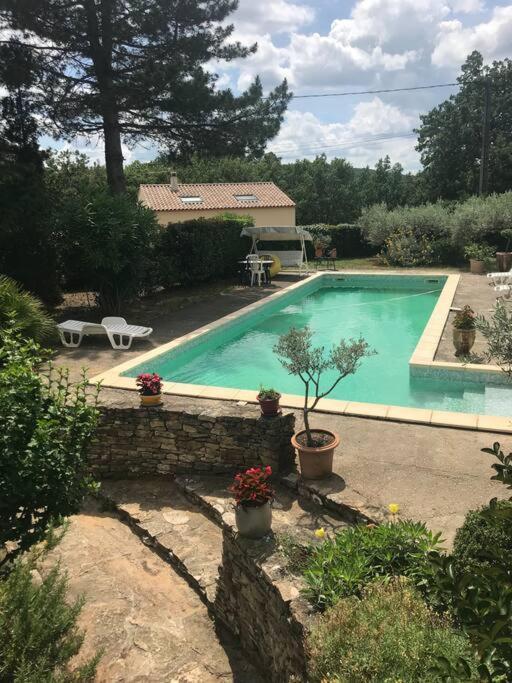Gite Avec Piscine Au Coeur De La Vallee De La Ceze Saint-Laurent-de-Carnols Экстерьер фото