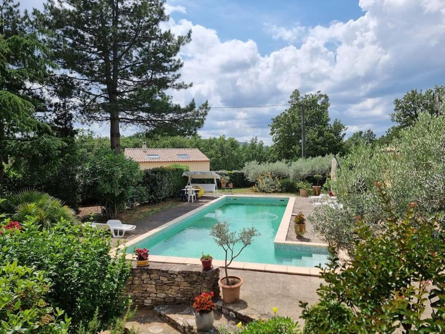 Gite Avec Piscine Au Coeur De La Vallee De La Ceze Saint-Laurent-de-Carnols Экстерьер фото